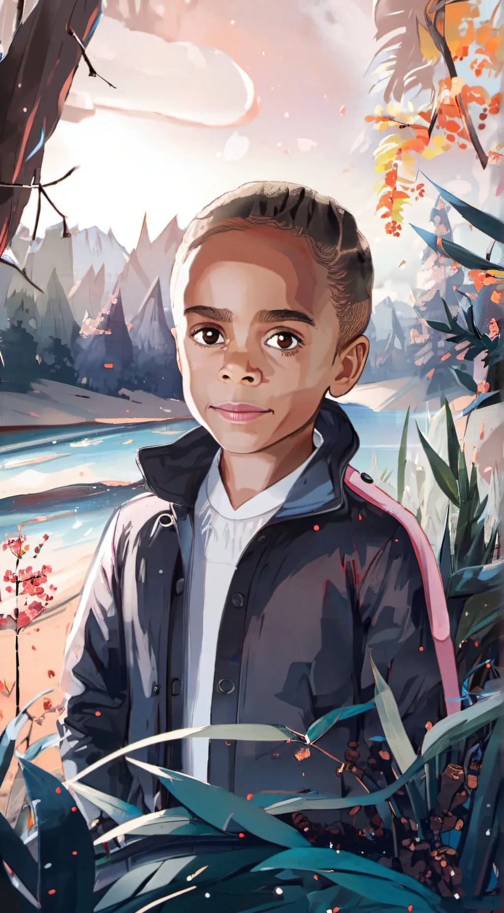 ai character: Donnie  background