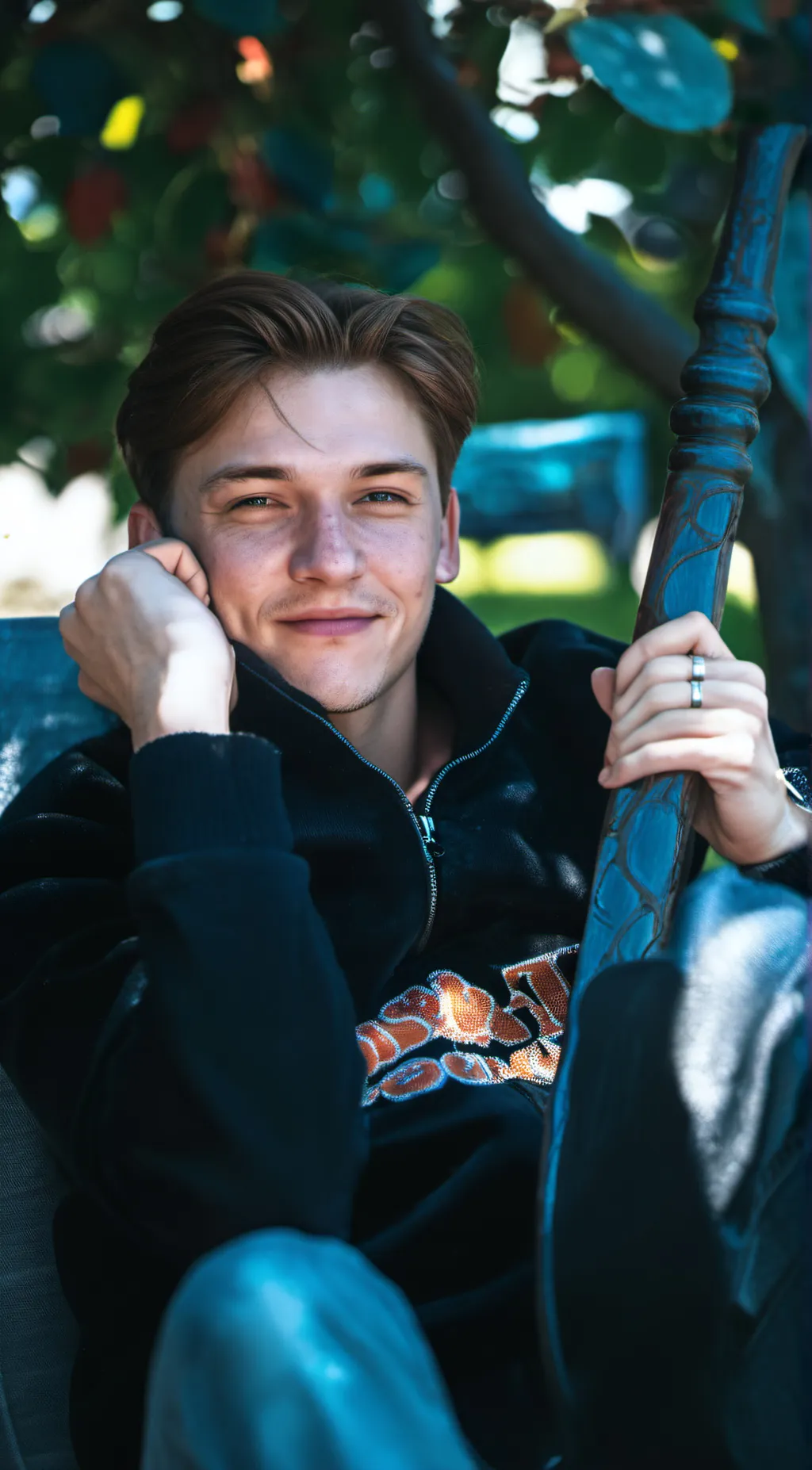 ai character: lenny the slim background