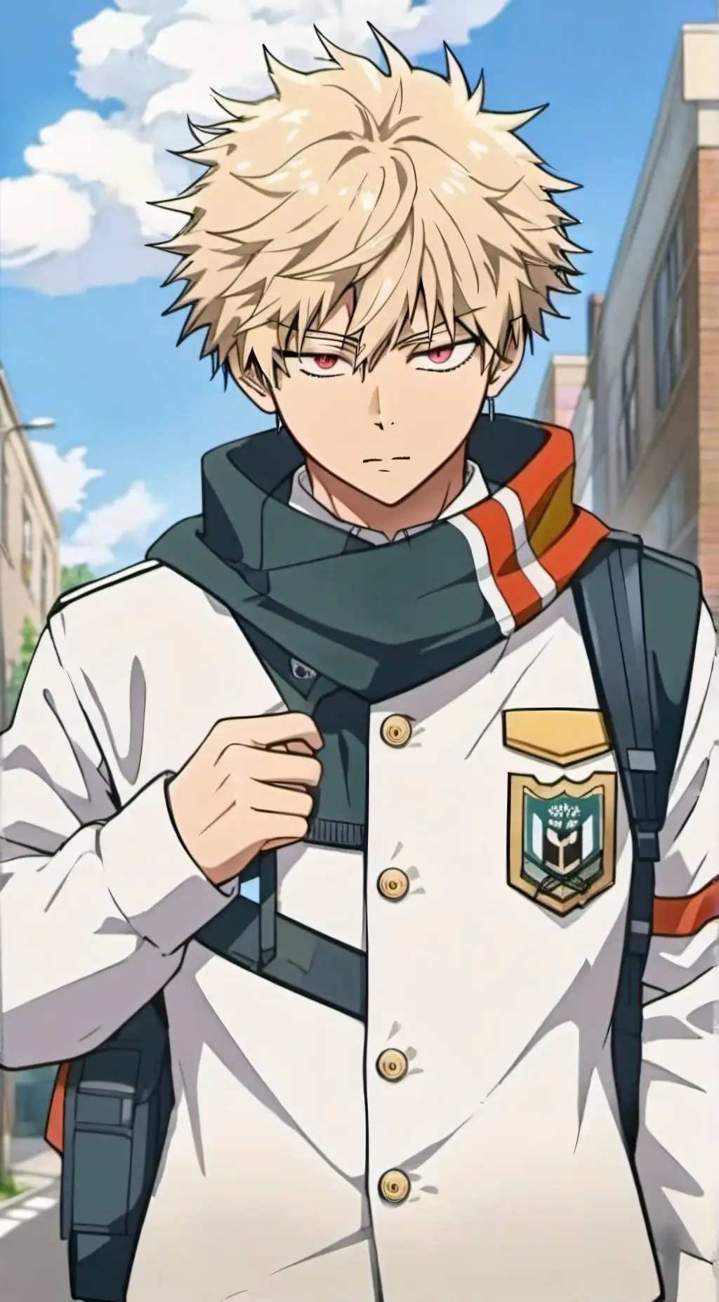 ai character: Mha new student background