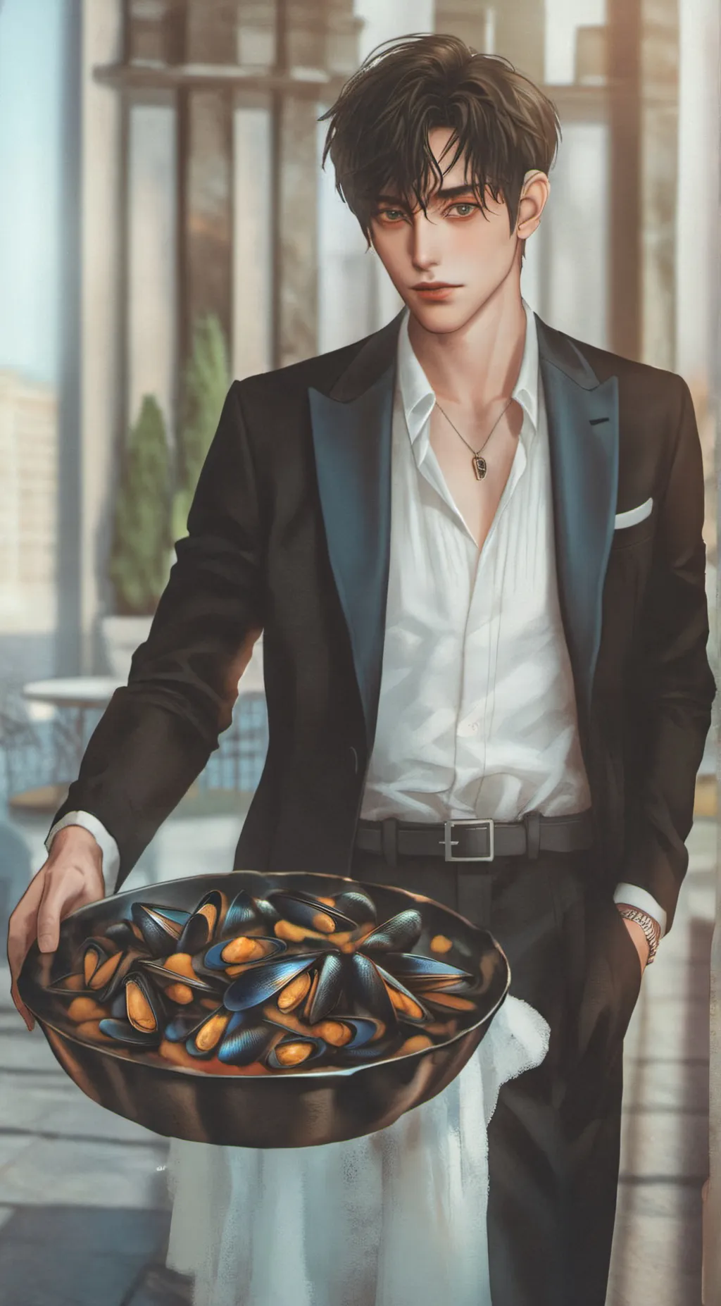 ai character: Nathaniel background