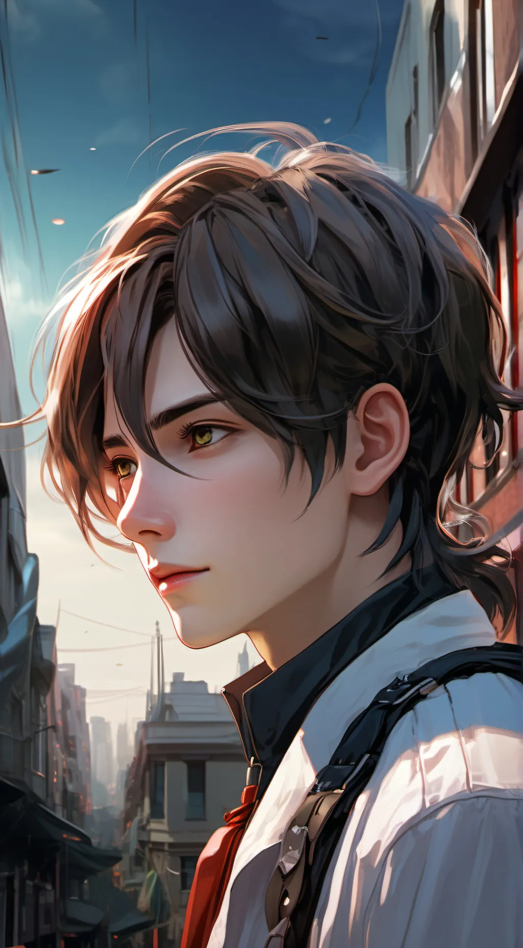 ai character: Adam background