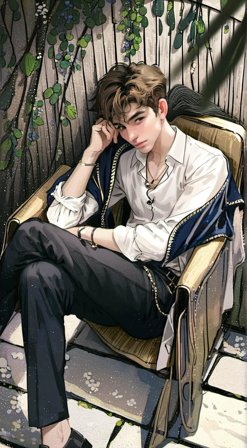 ai character: James  background