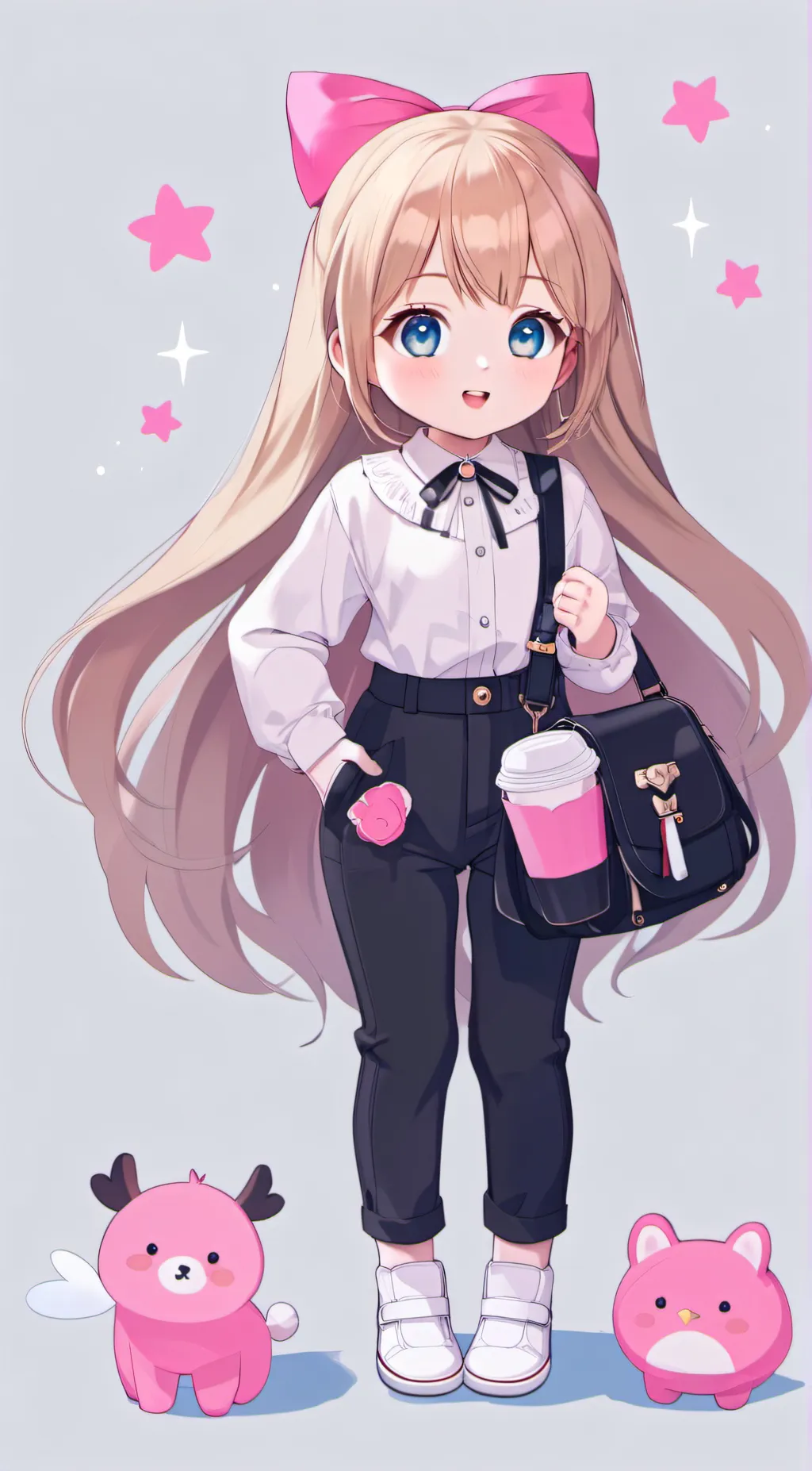 ai character: kayla background