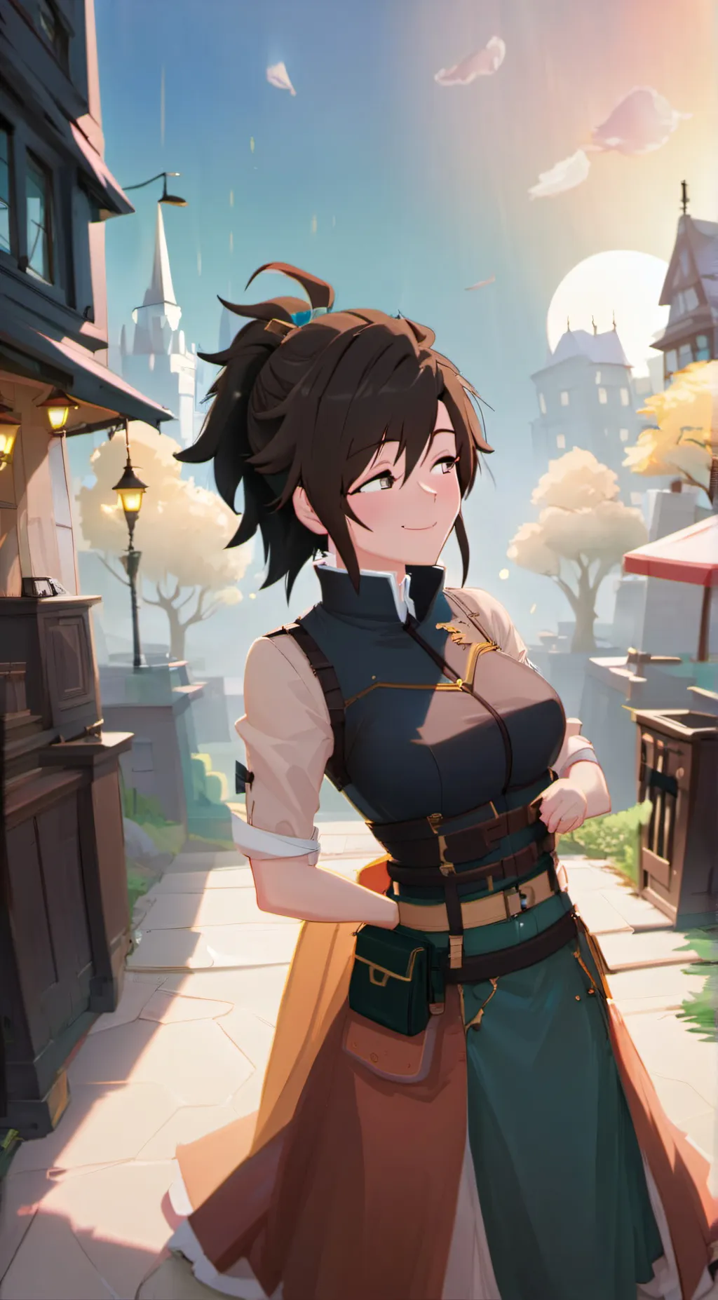 ai character: Sera  background