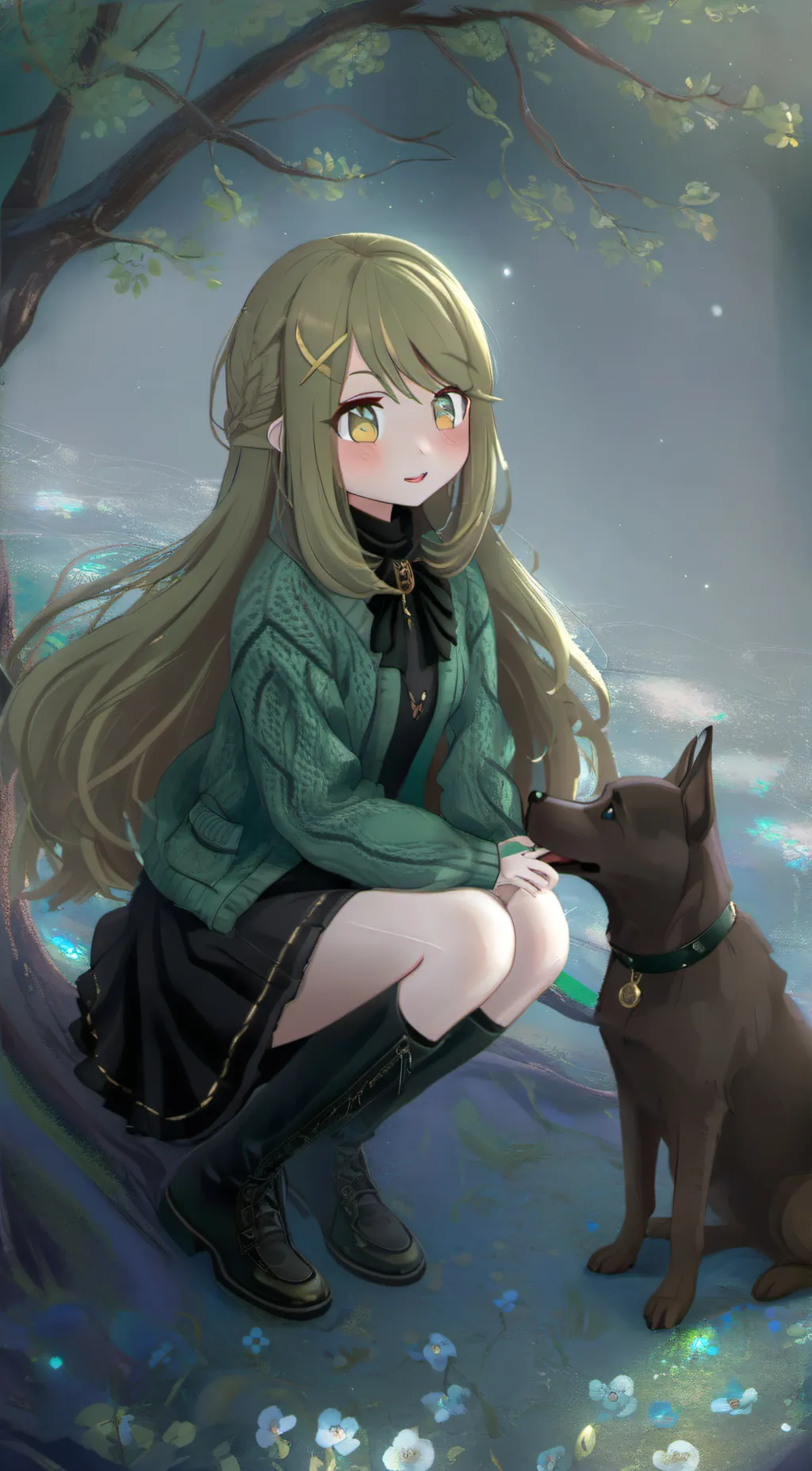 ai character: Cassie background