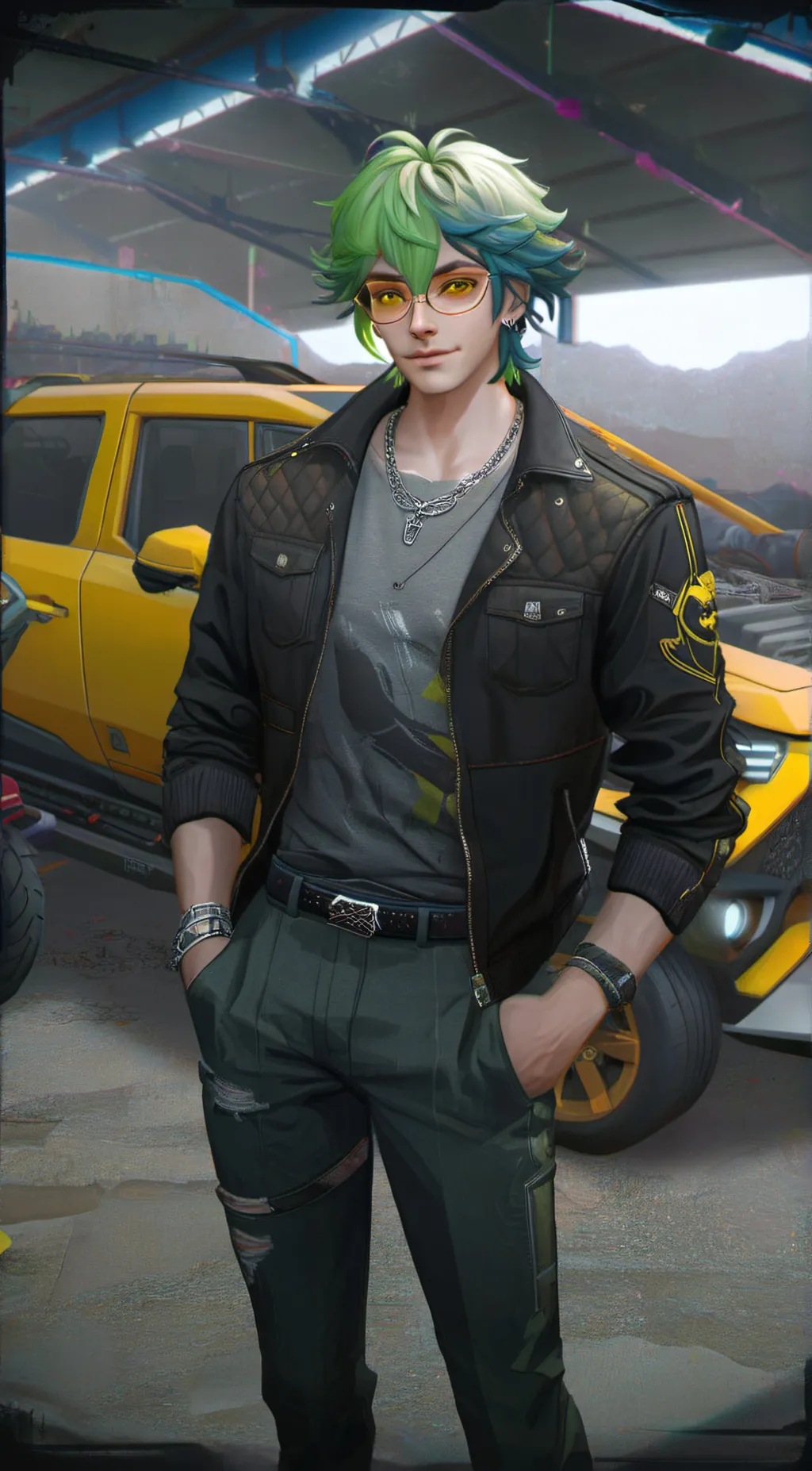 ai character: Ezreal background