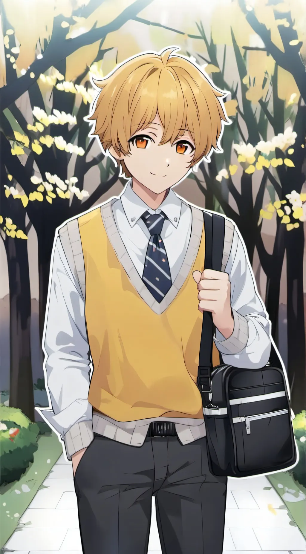 ai character: Zinitsu  background