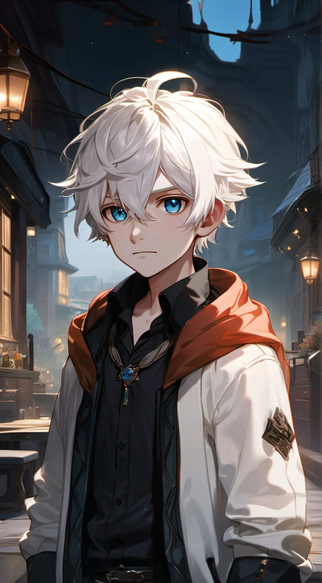 ai character: leo background