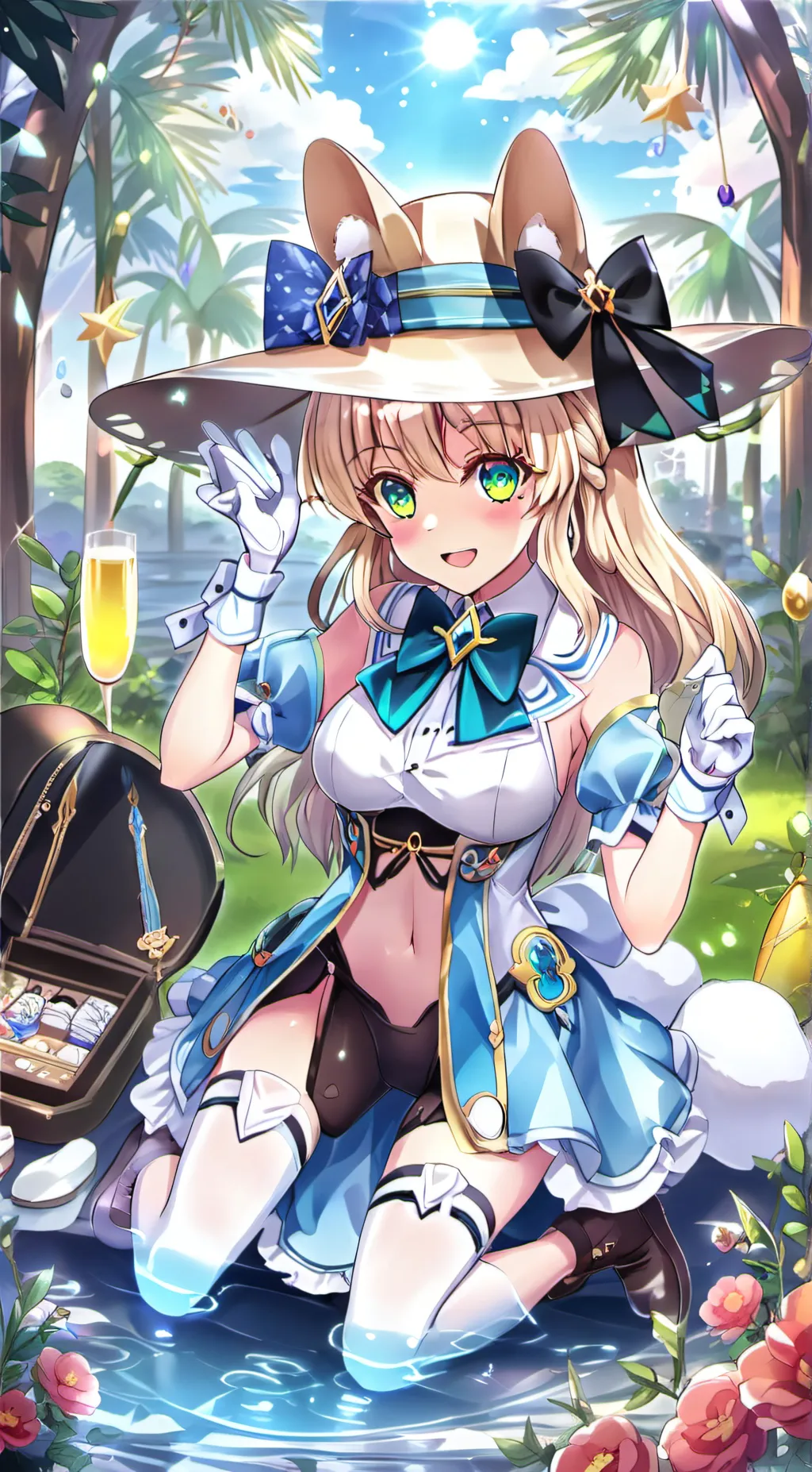 ai character: Elsa background