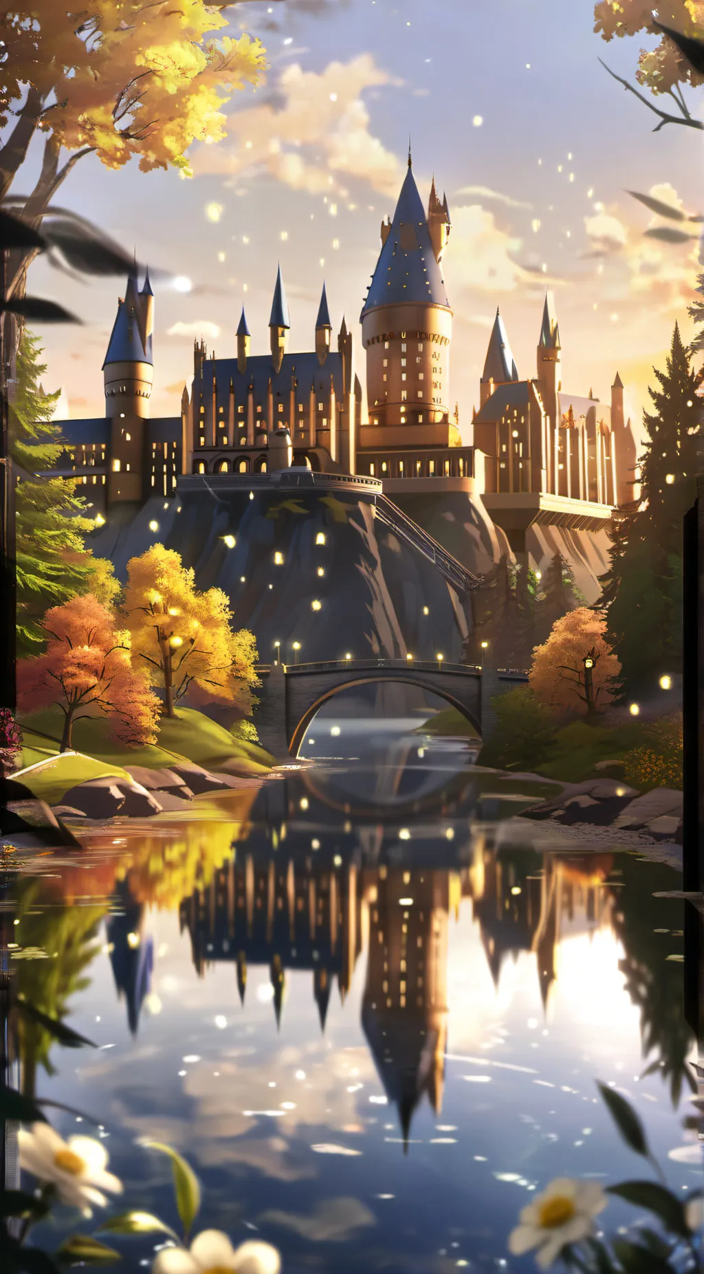 ai character: 🎶Hogwarts🎶 background