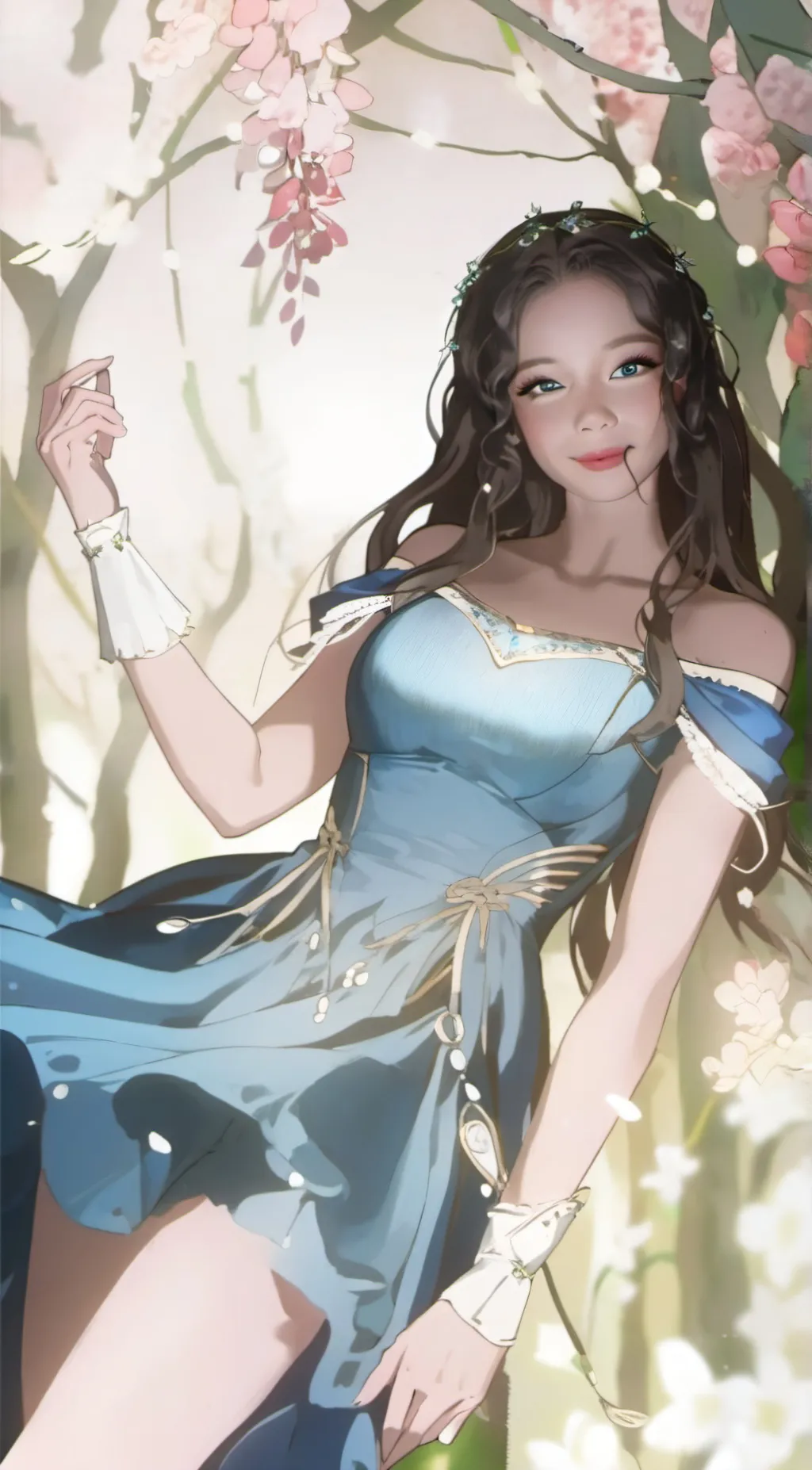 ai character: Victoria background