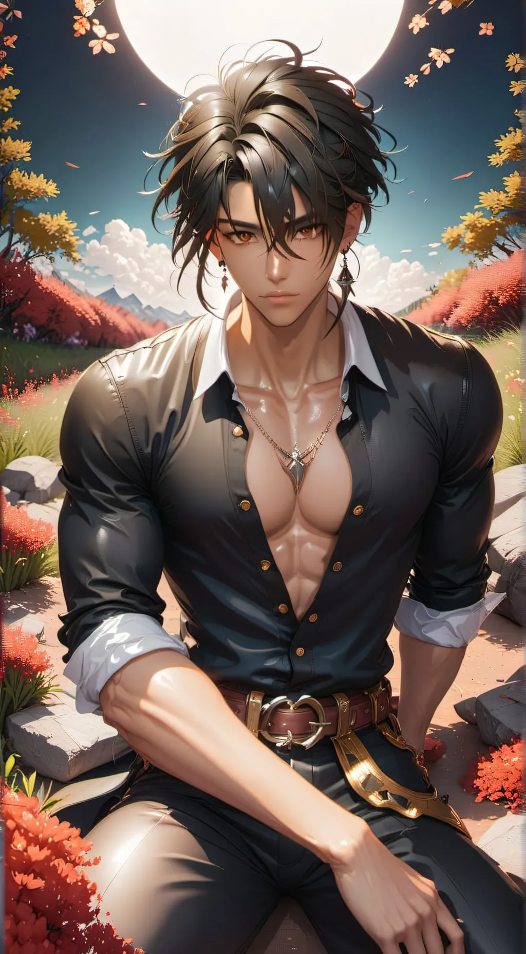 ai character: 𝓶𝓪𝔁 background