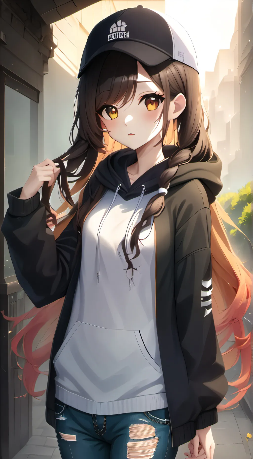 ai character: Kaley background