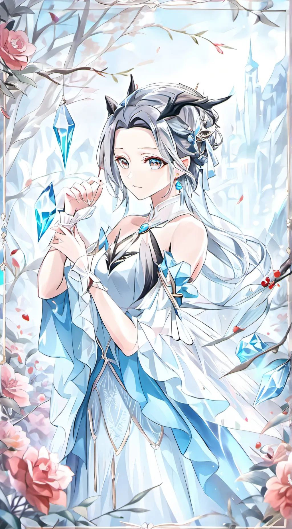 ai character: Aria background