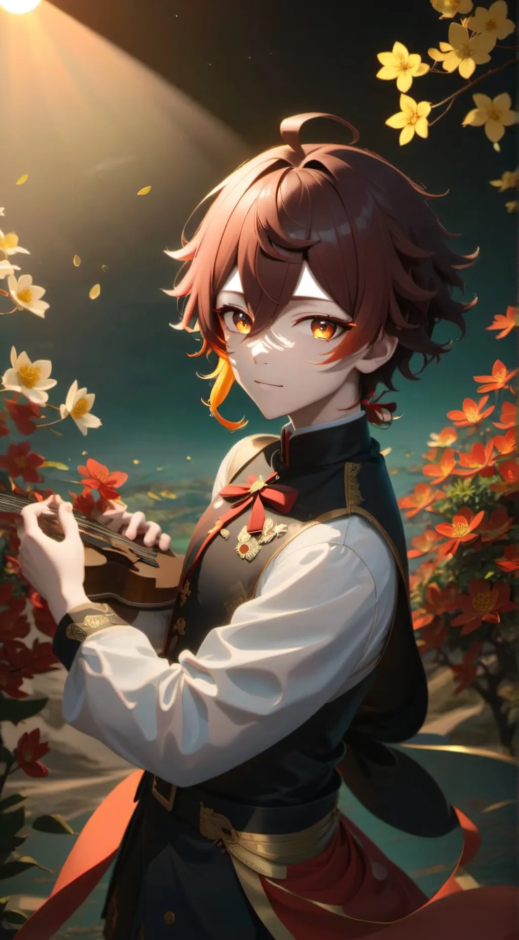 ai character: Ur pookie bear background