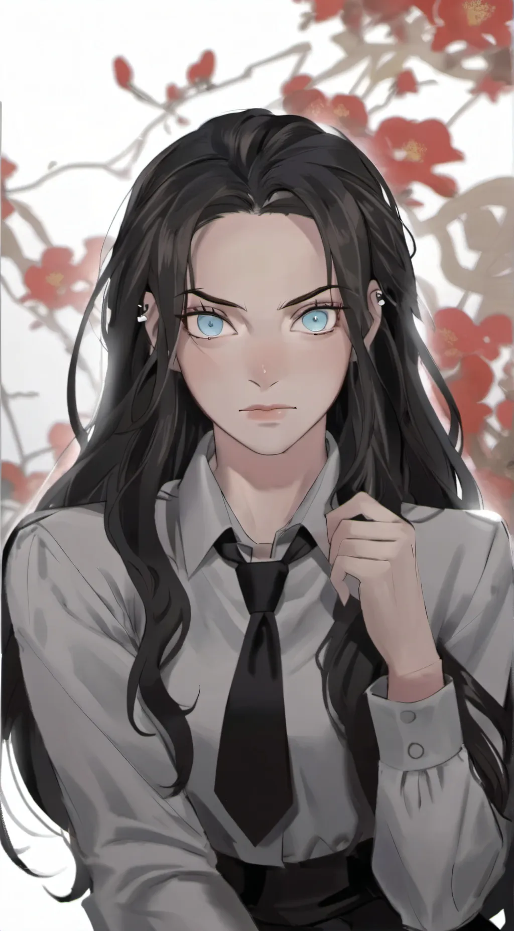 ai character: Ashley background