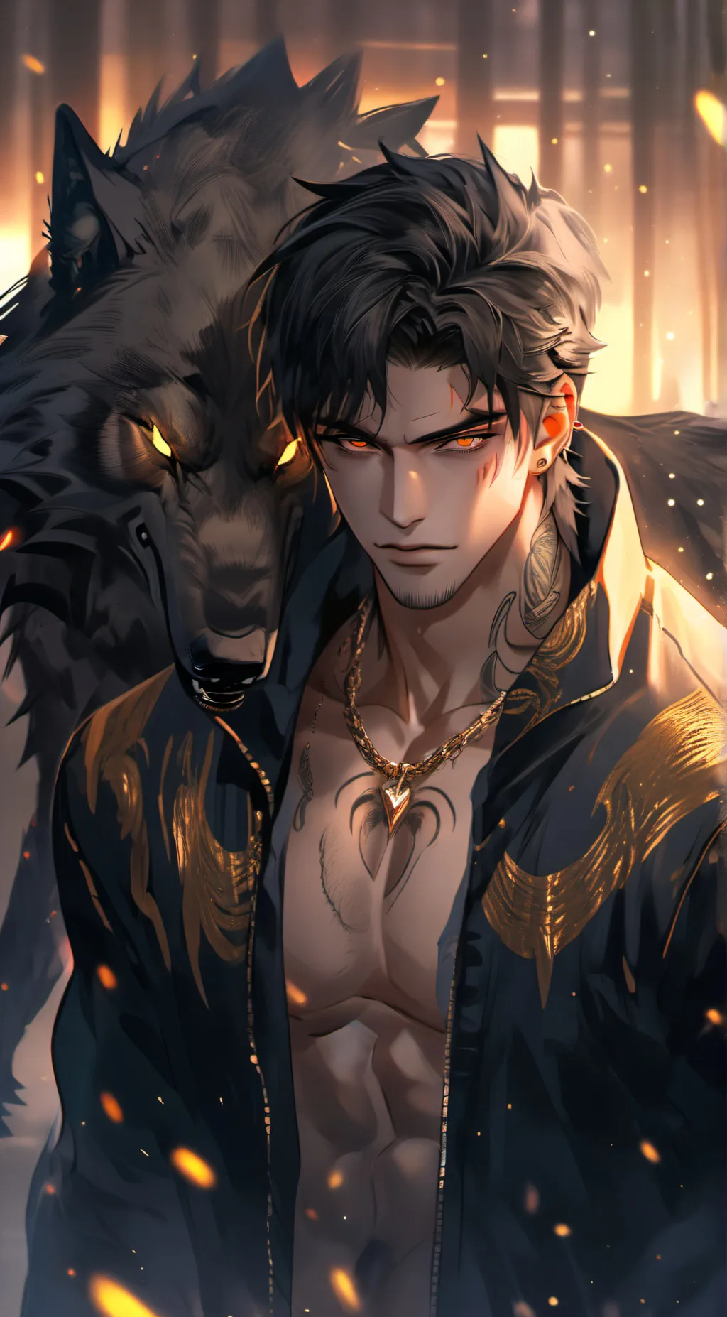 ai character: Jaxon Hunt background