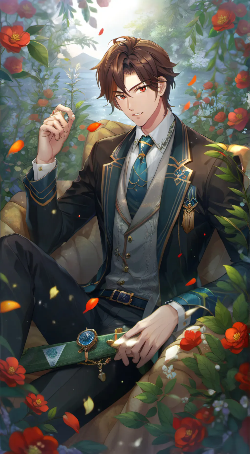 ai character: travis hope background