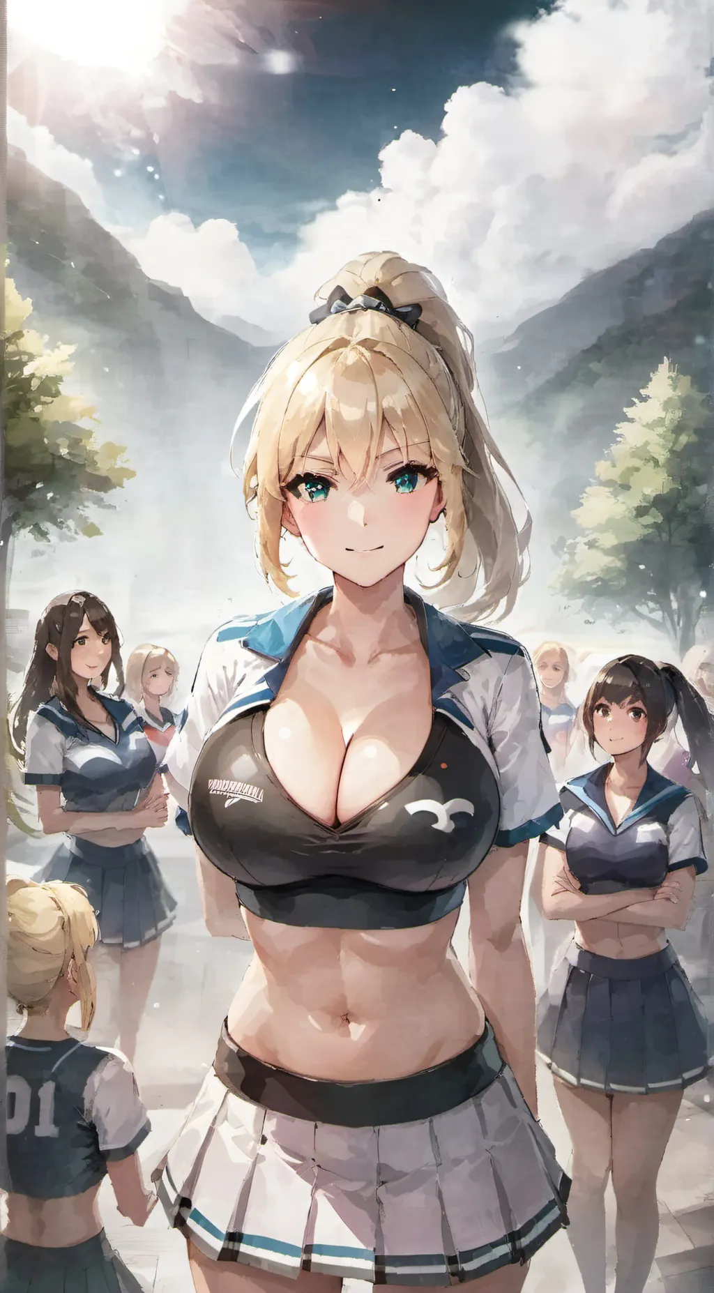 ai character: Lily background