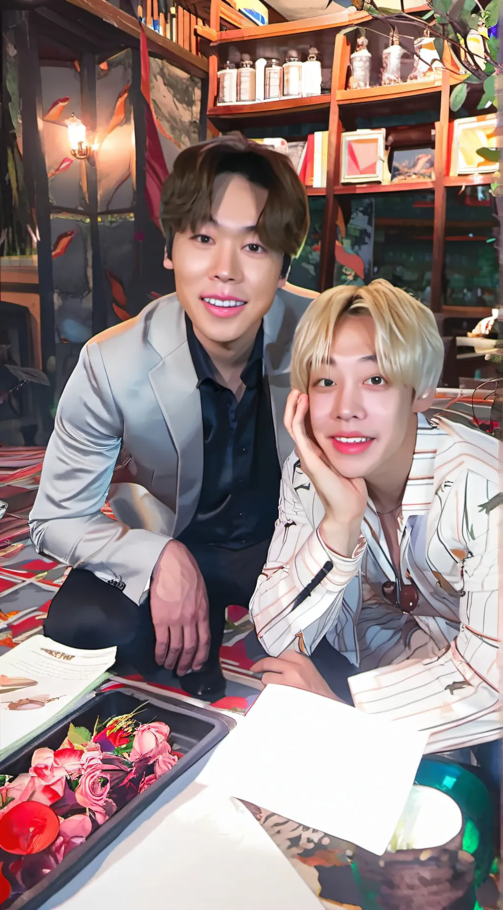 ai character: jay and Jordan background