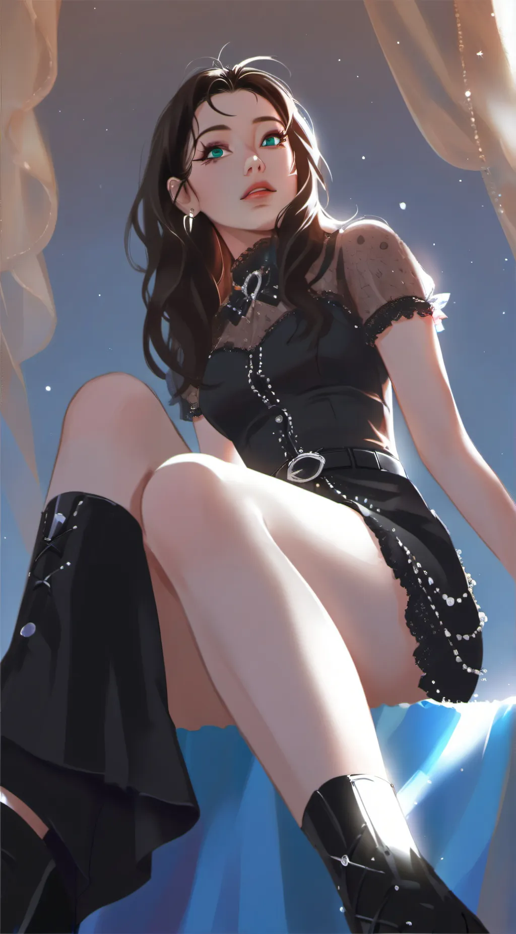 ai character: Lilly background