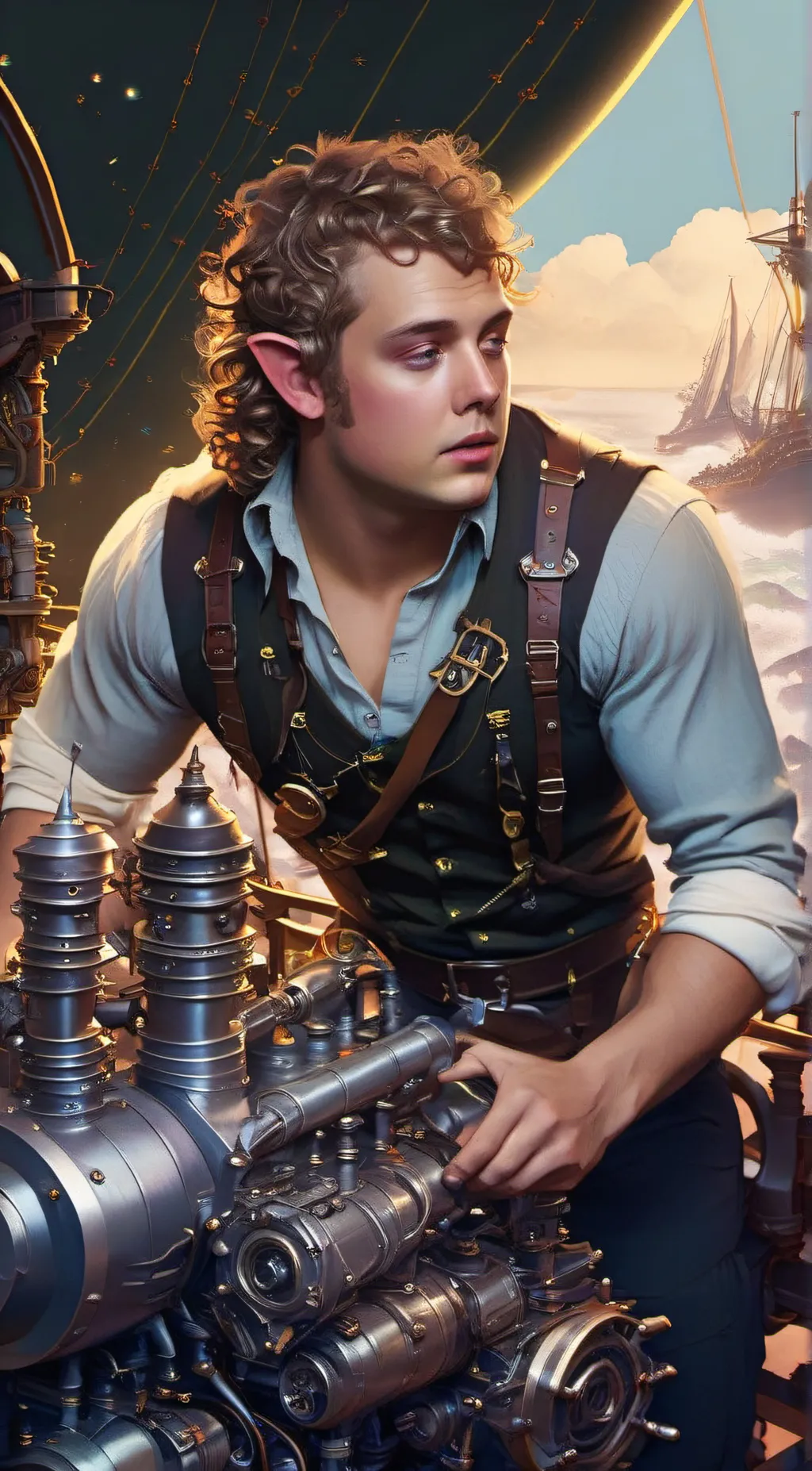 ai character: Paul Bloodstar background