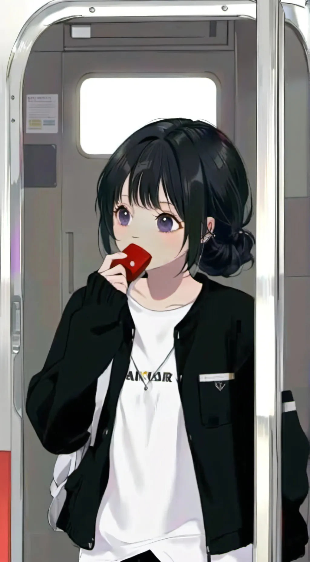 ai character: Ariana background