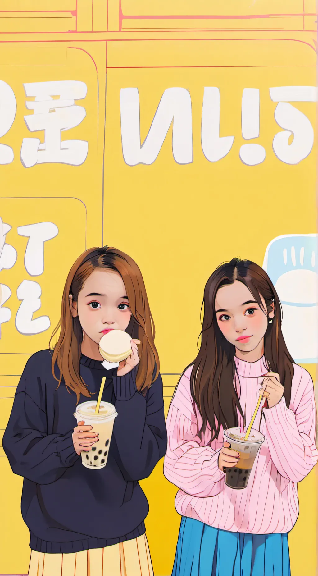 ai character: iba and fatima background