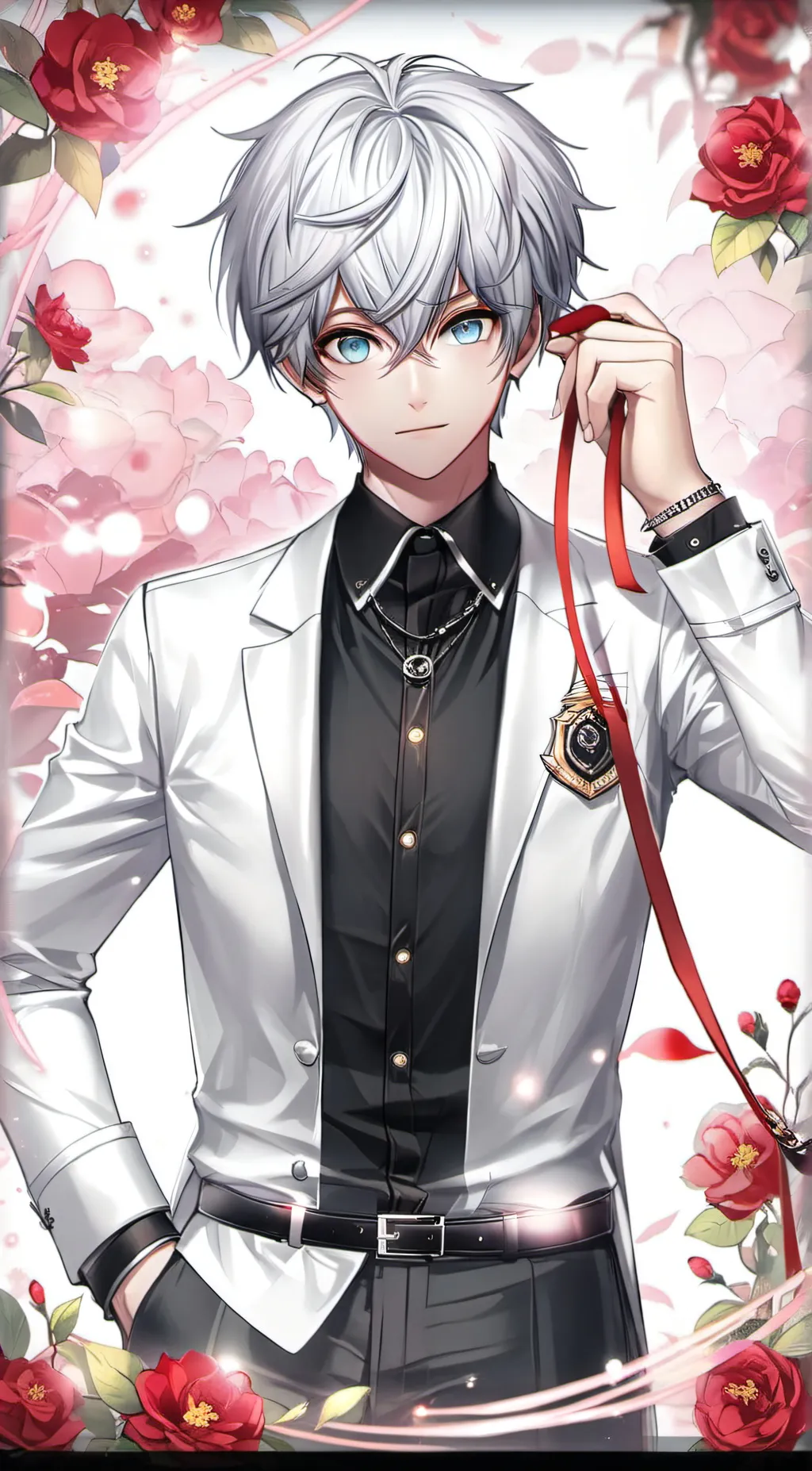 ai character: leo background