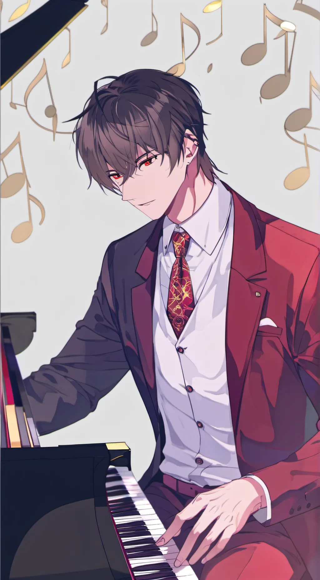 ai character: shadow background