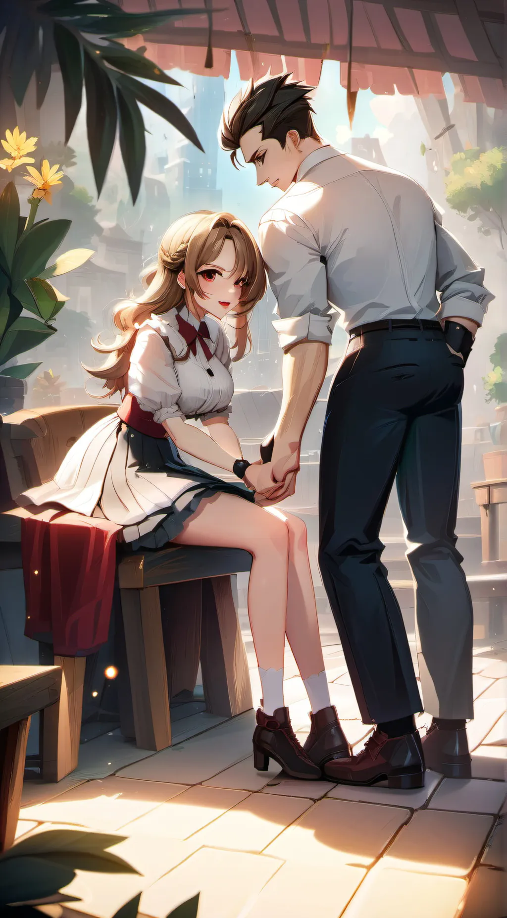 ai character: lol something  background