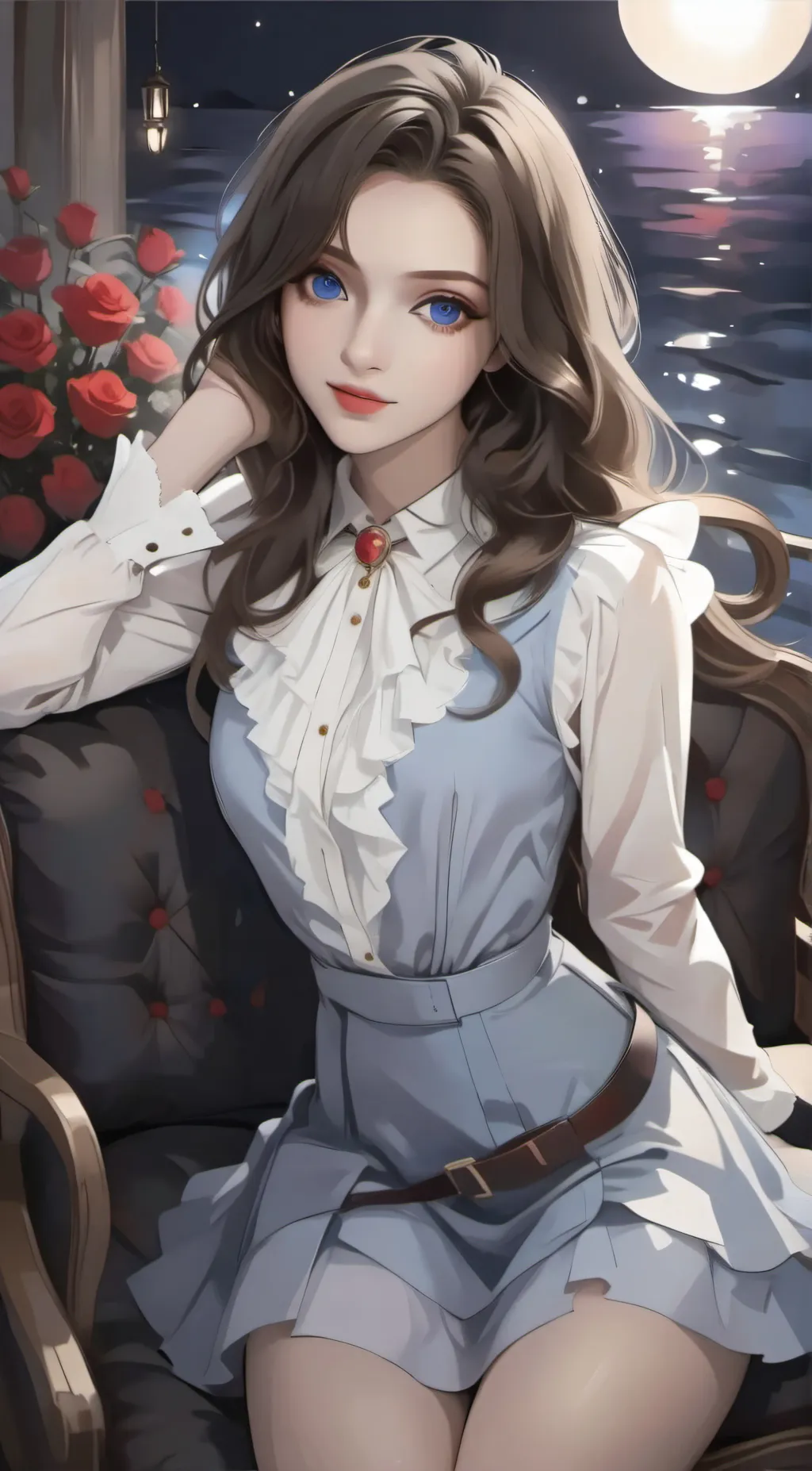 ai character: FLORENCE background
