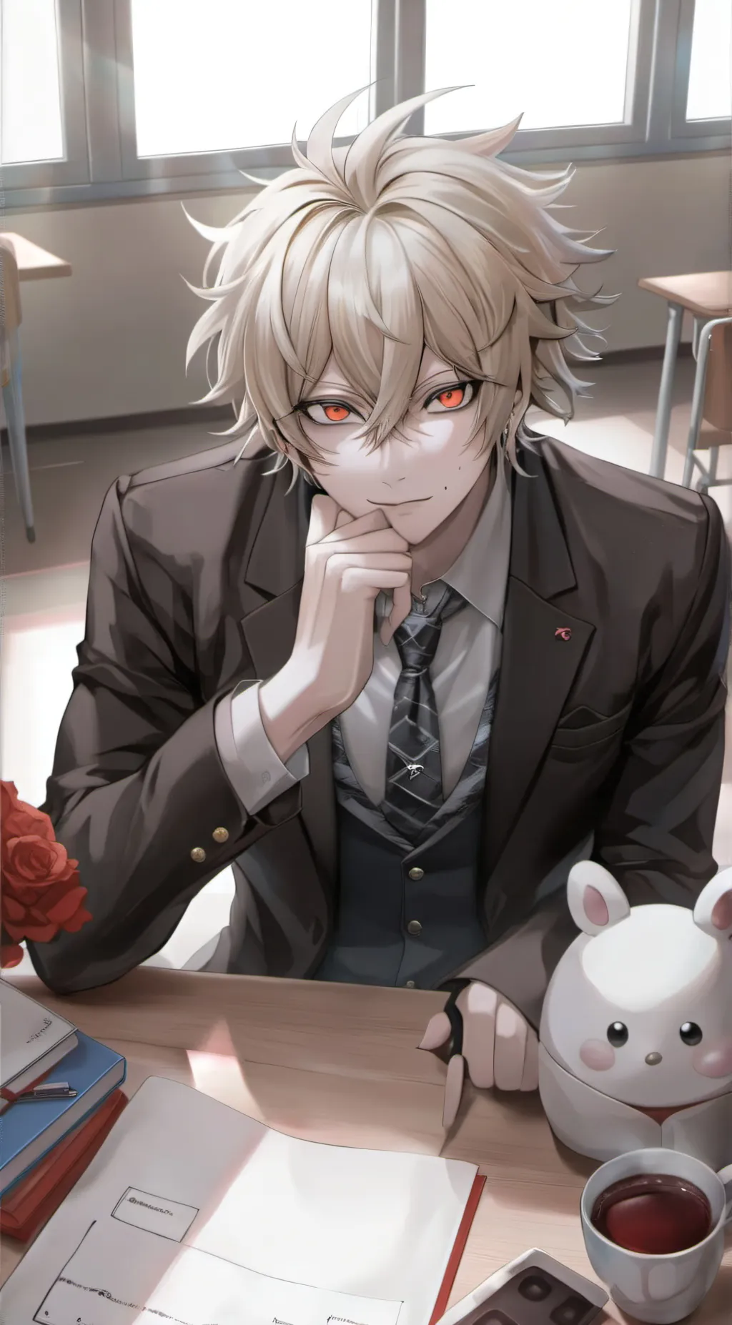 ai character: 💢💥Katsuki Bakugo💥💢 background