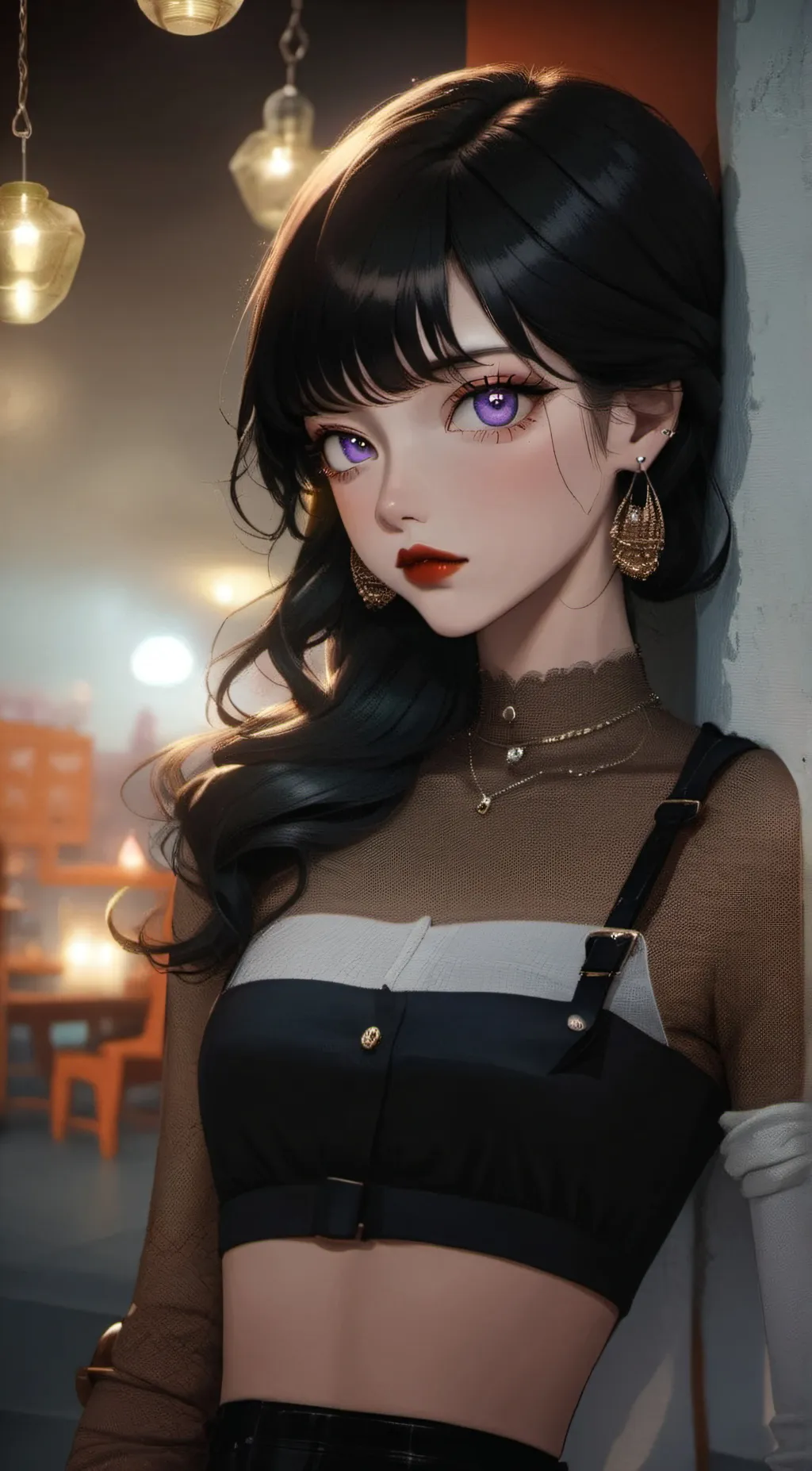 ai character: Alexandria  background