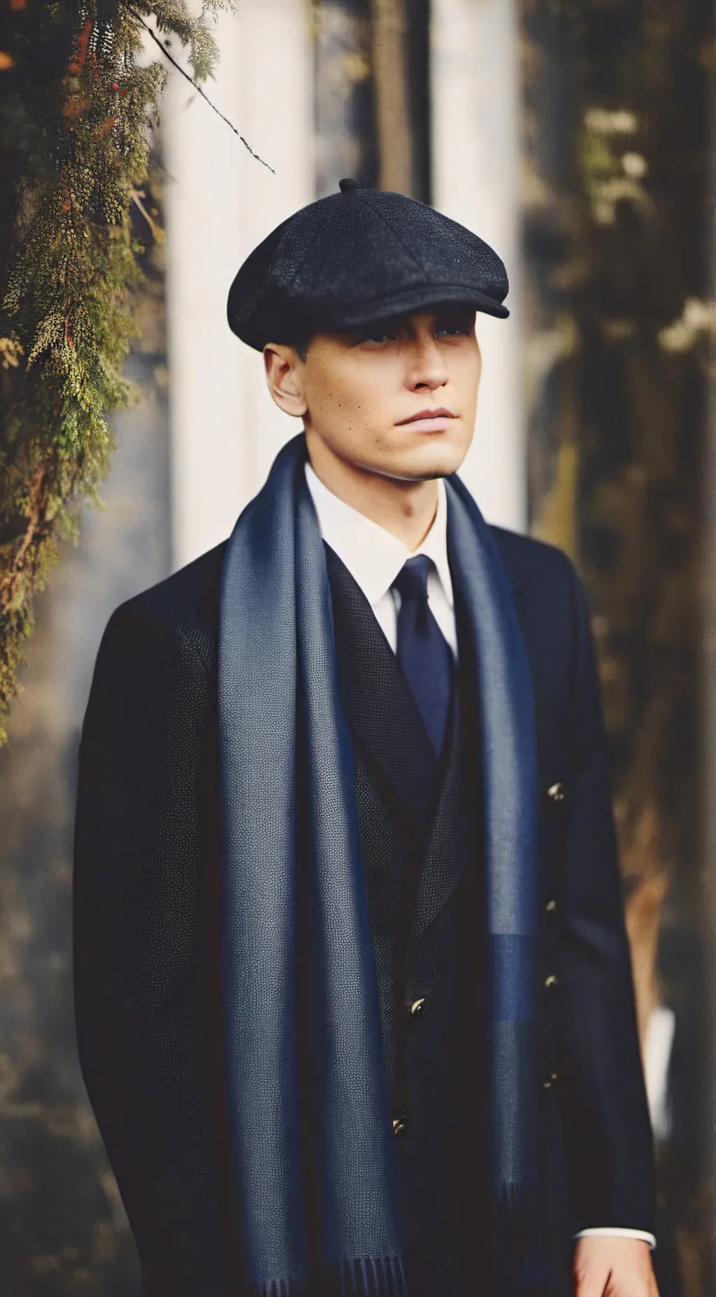 ai character: Tommy Shelby background