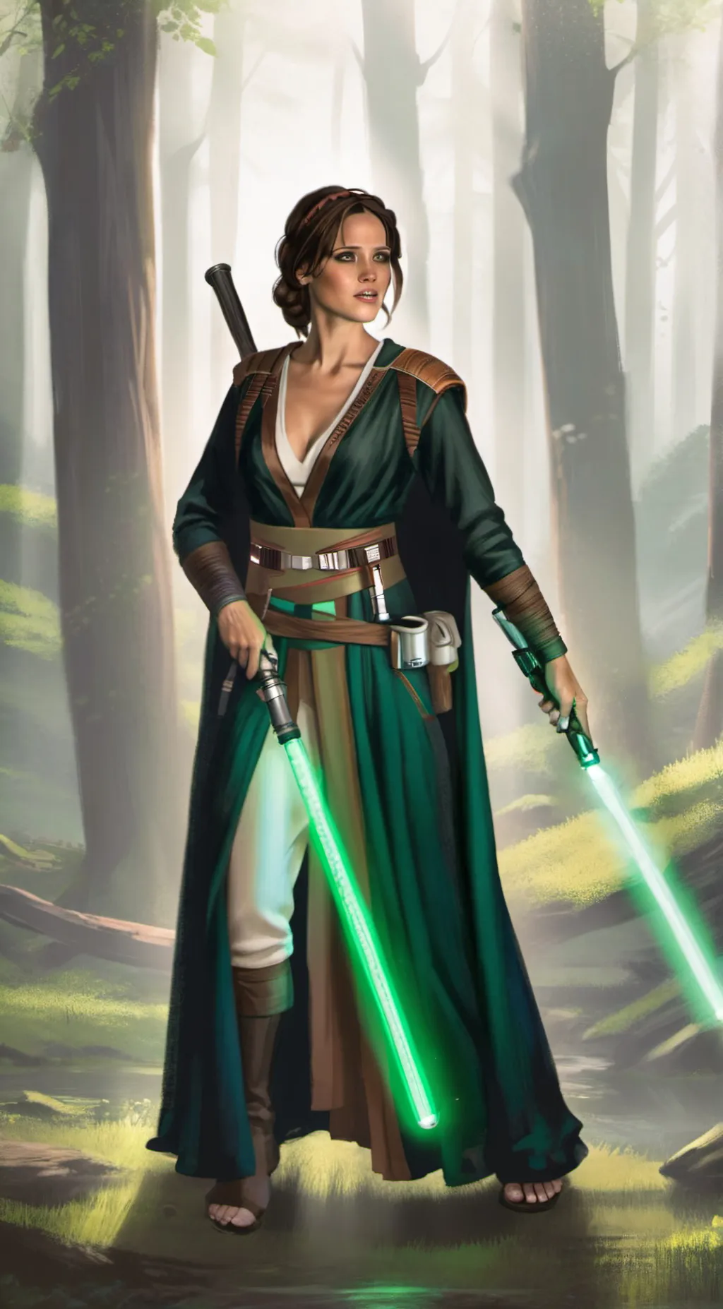 Talkie AI - Chat with Jyn (clone Jedi)