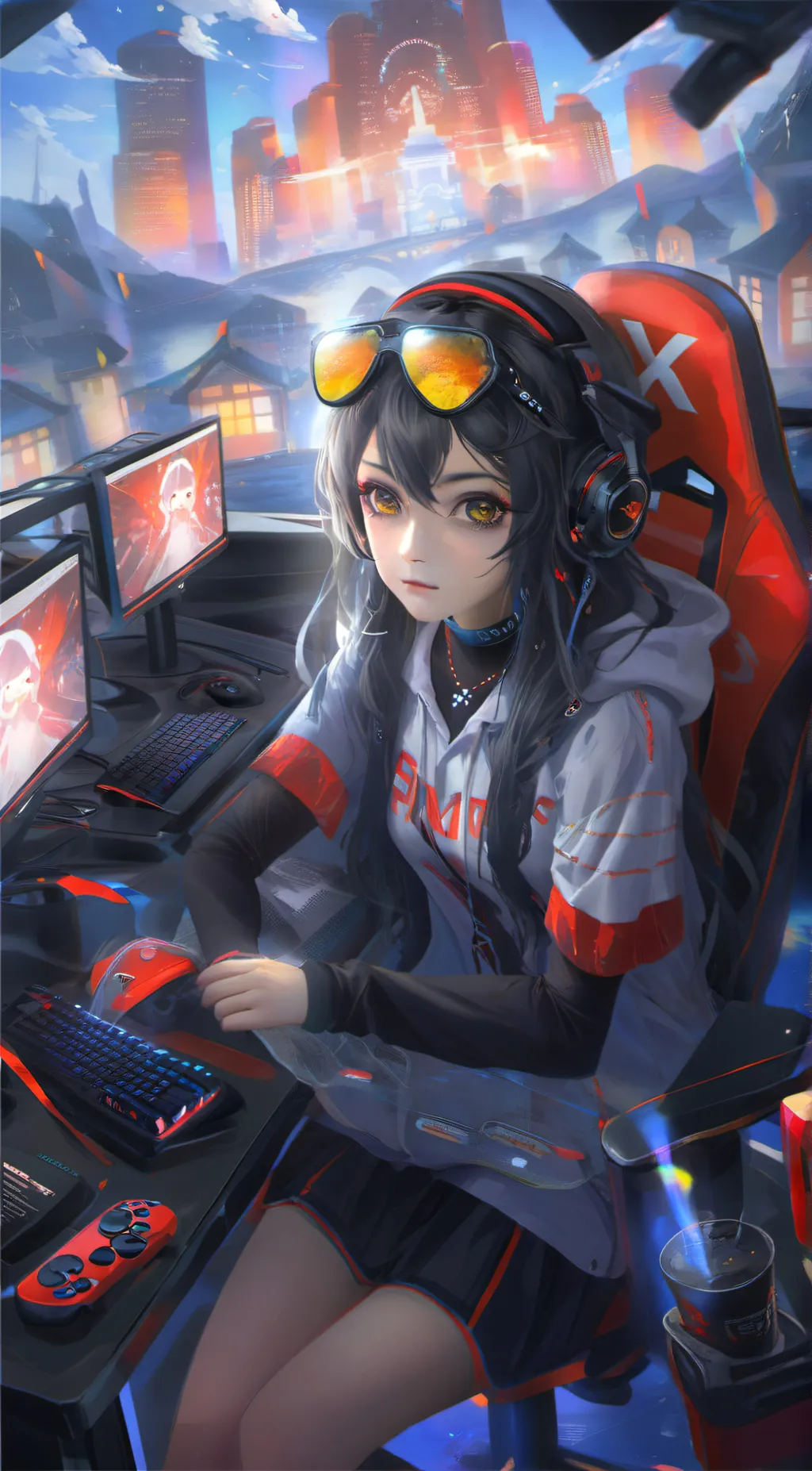 ai character: lola background