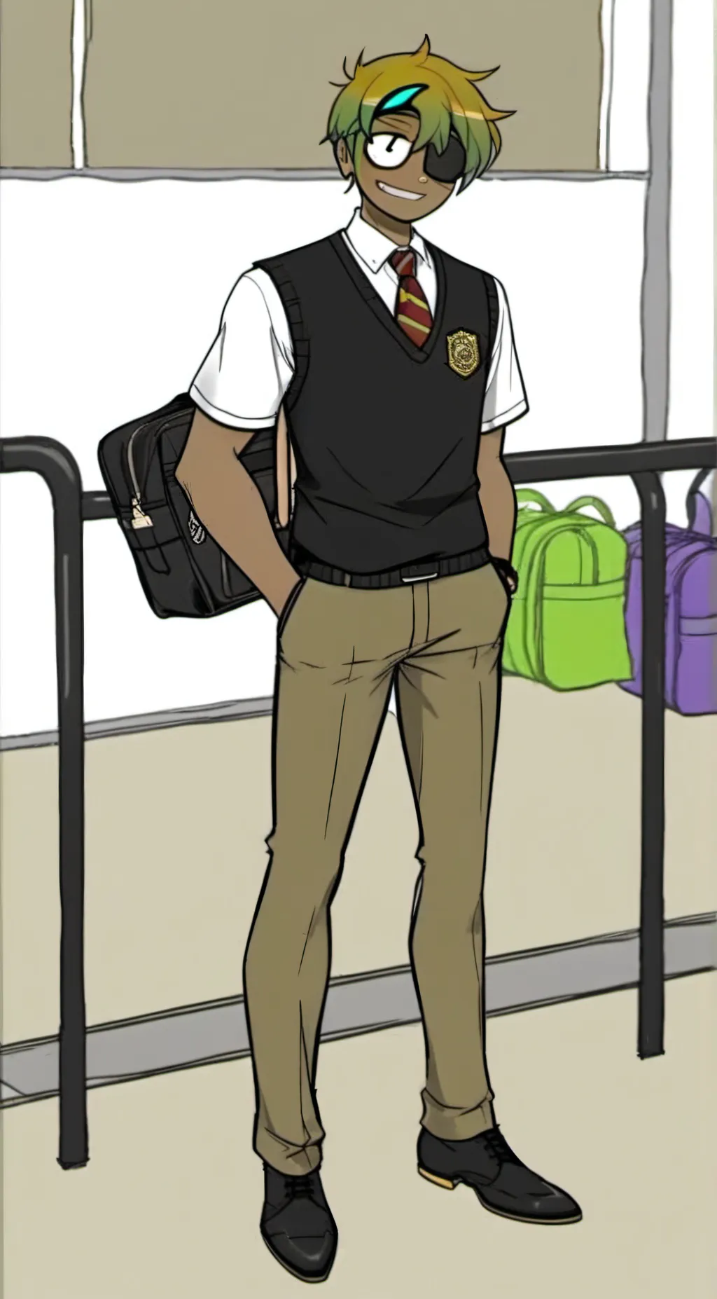 ai character: TK background