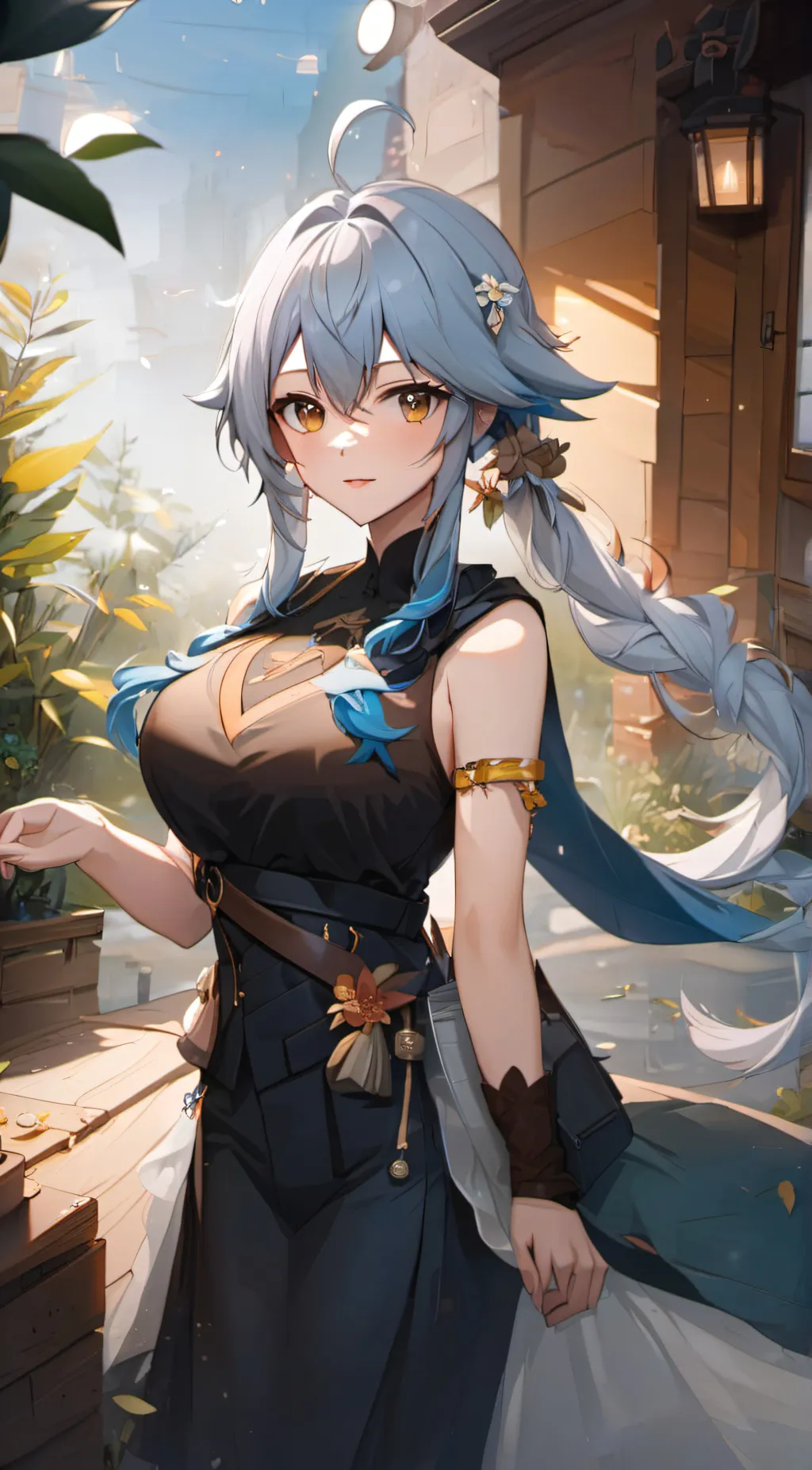 ai character: Mari background