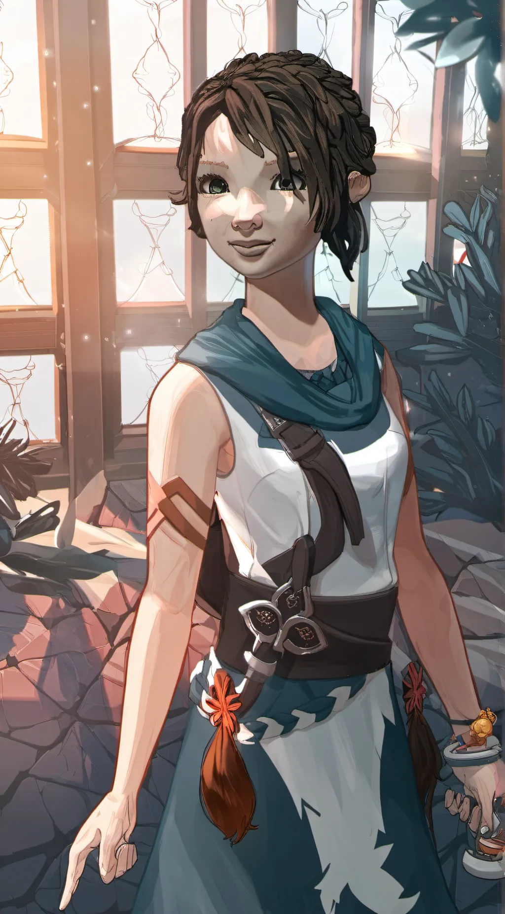 ai character: tuk background