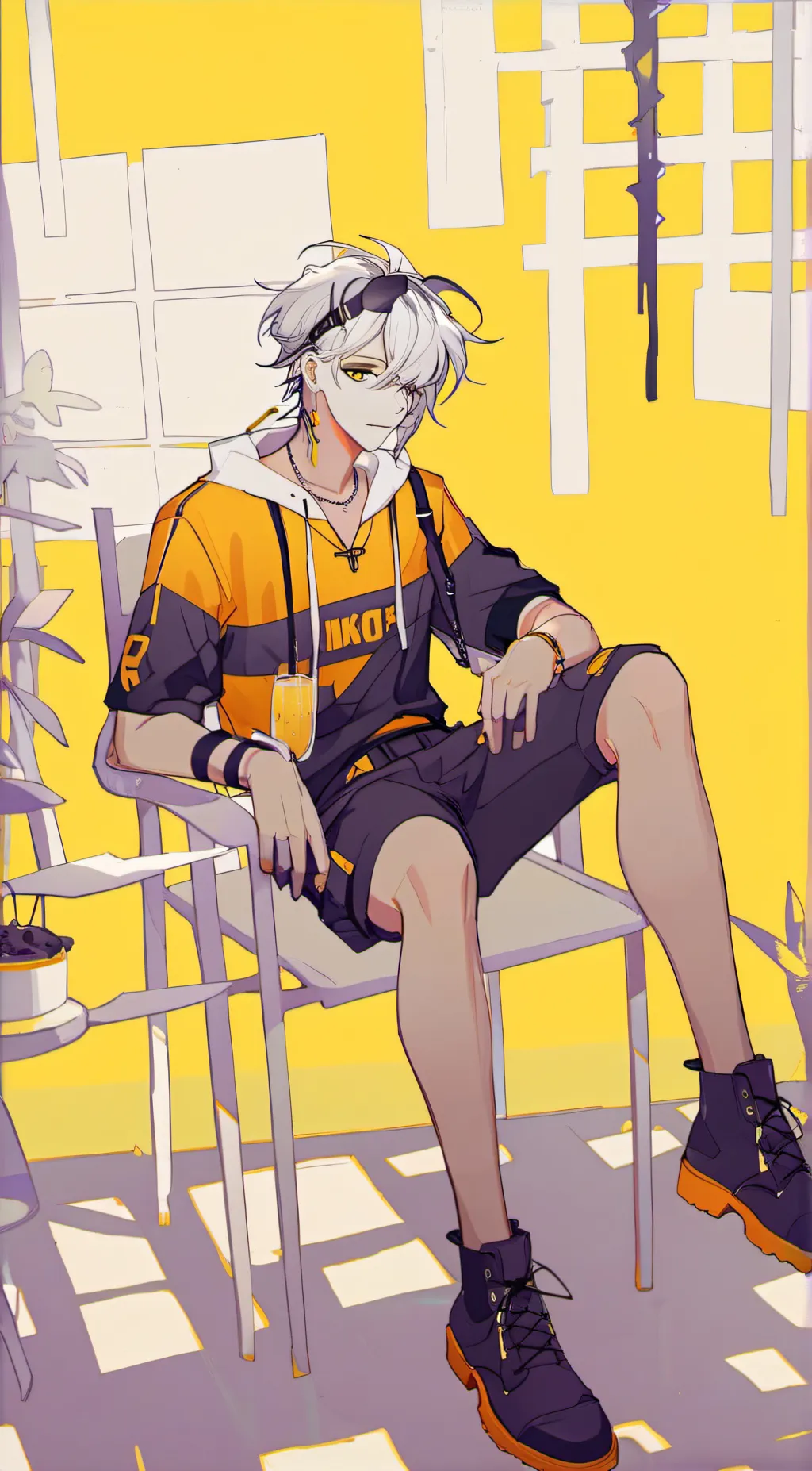 ai character: Alexander  background