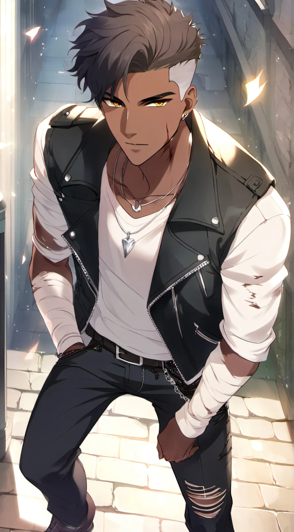 ai character: Lauren background