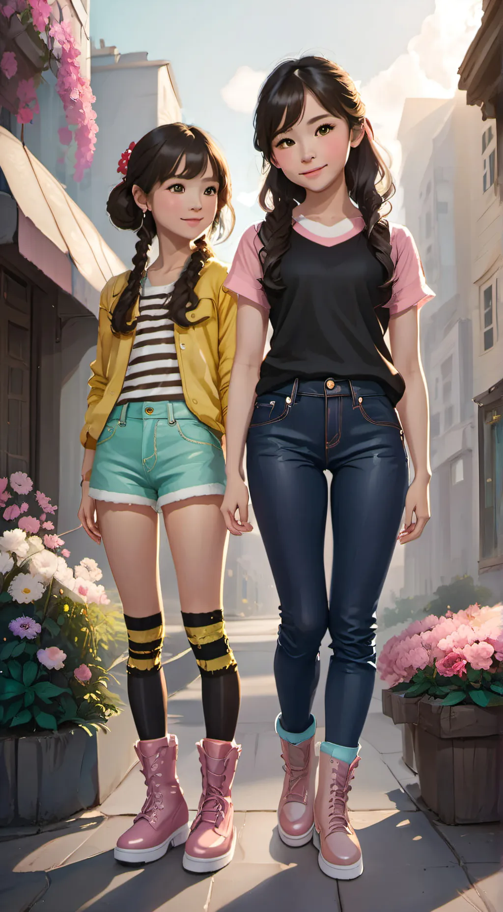 ai character: boo bitch background