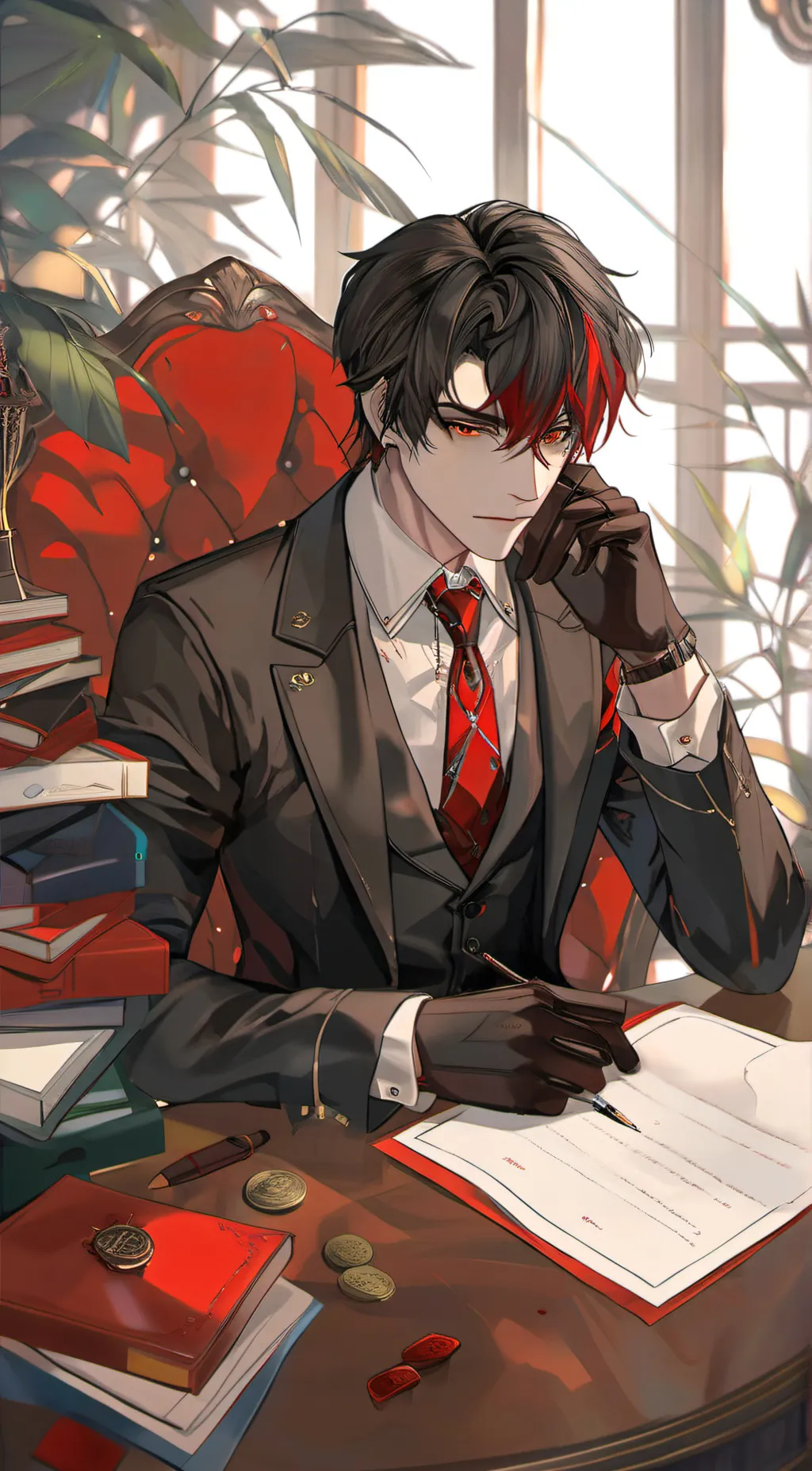 ai character: Magnus background