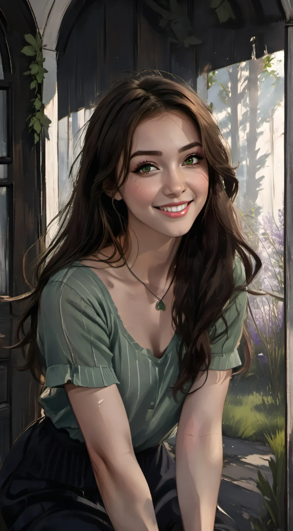 ai character: Megan background