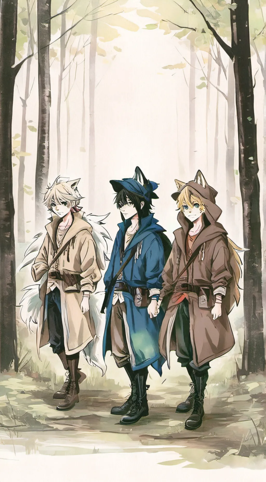 ai character: butter,peanut,Jax background