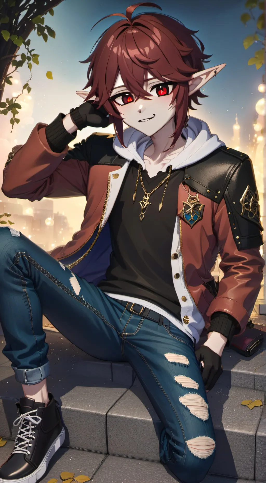 ai character: A Secret Fear background