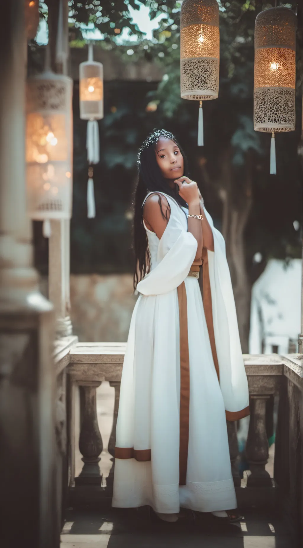 ai character: Salash background