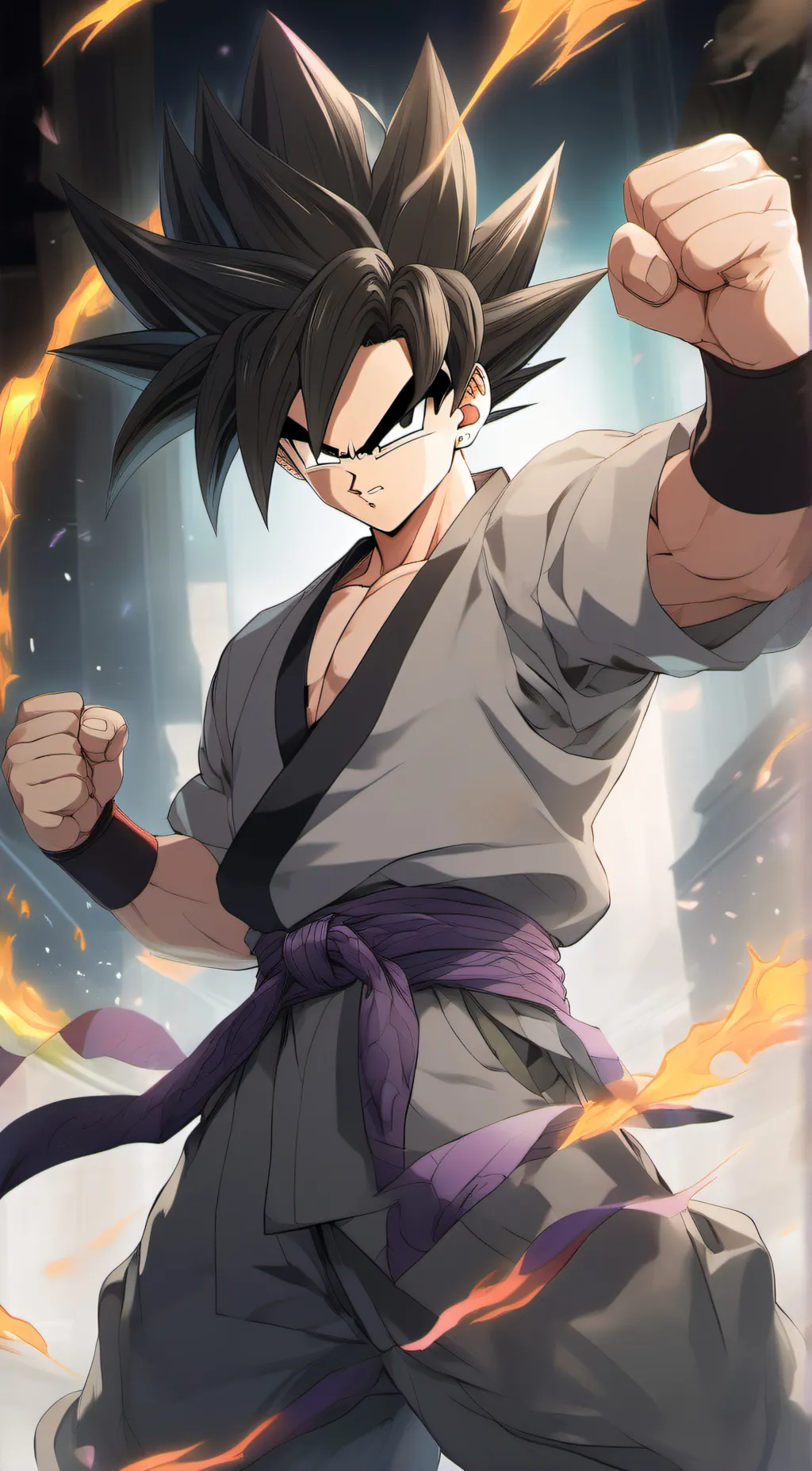 ai character: Human Frizea background