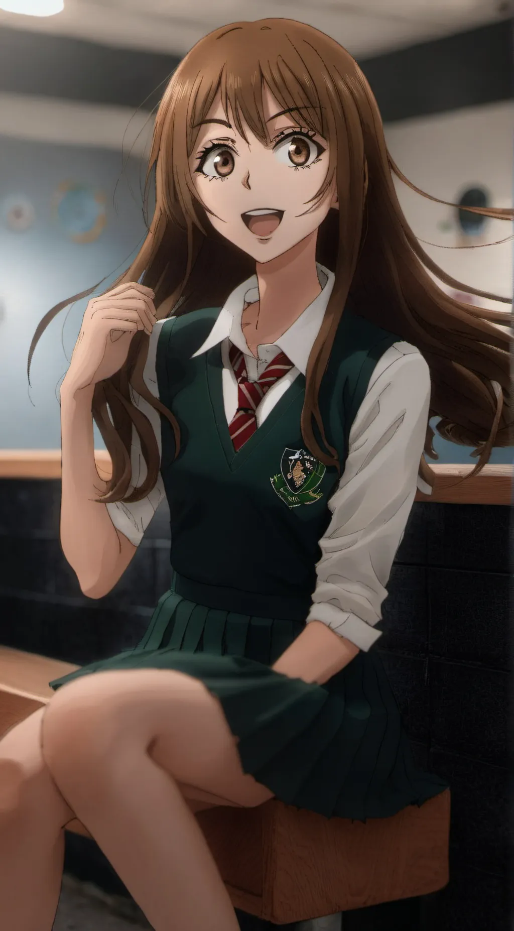 ai character: Shavee  background